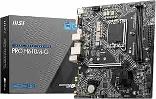 MSI PRO H610M-G DDR4 マザーボード Micro-ATX PRO H610M-G DDR4 – Płyta główna M-ATX dla procesorów Intela